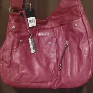 NEW ROSETTI GO Country Berry GO IN STITCHES Large Crossbody Purse Bag